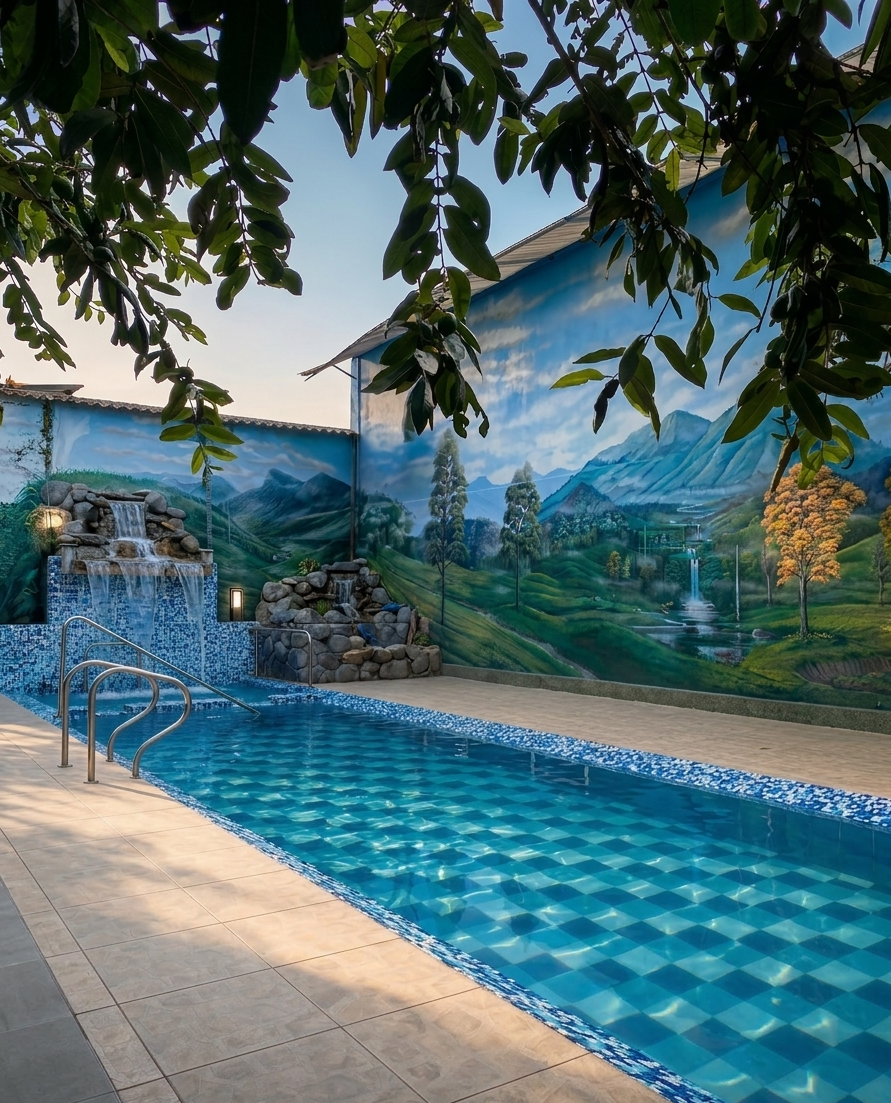 Piscina e hidroterapia
